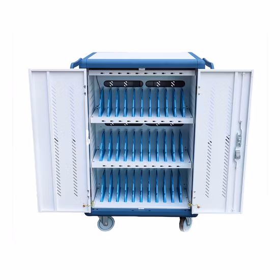 High Quality 30 Way iPad Tablet Charging Cart for School Museum Office