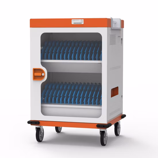 Mobile Charging and Storage Cart 32 Ports iPad Laptop Smart Phone Charging Cabinet